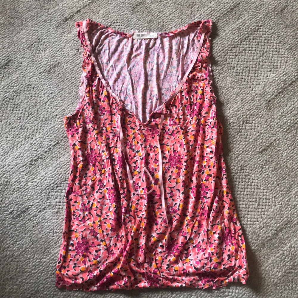 Floral tank top